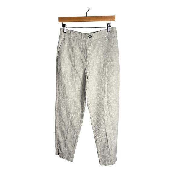 Zara Pants - Zara Light Gray Straight Leg Ankle Length Pants Size 4